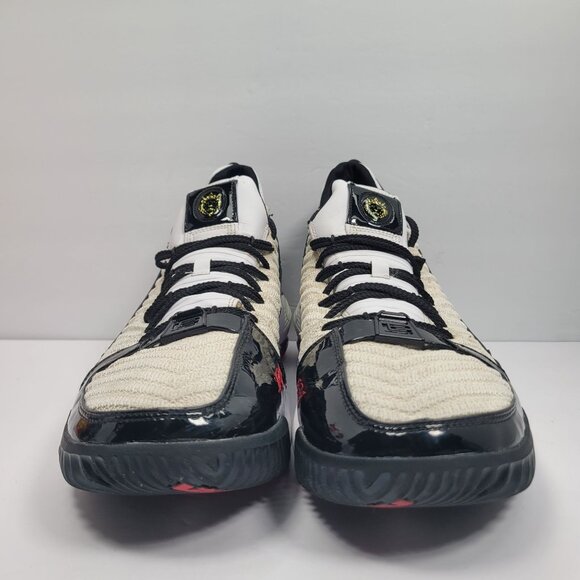 Nike Lebron XVI 16 SB Remix Men's White Black Sneakers CD2451-101 US Size 13 - Picture 3 of 8